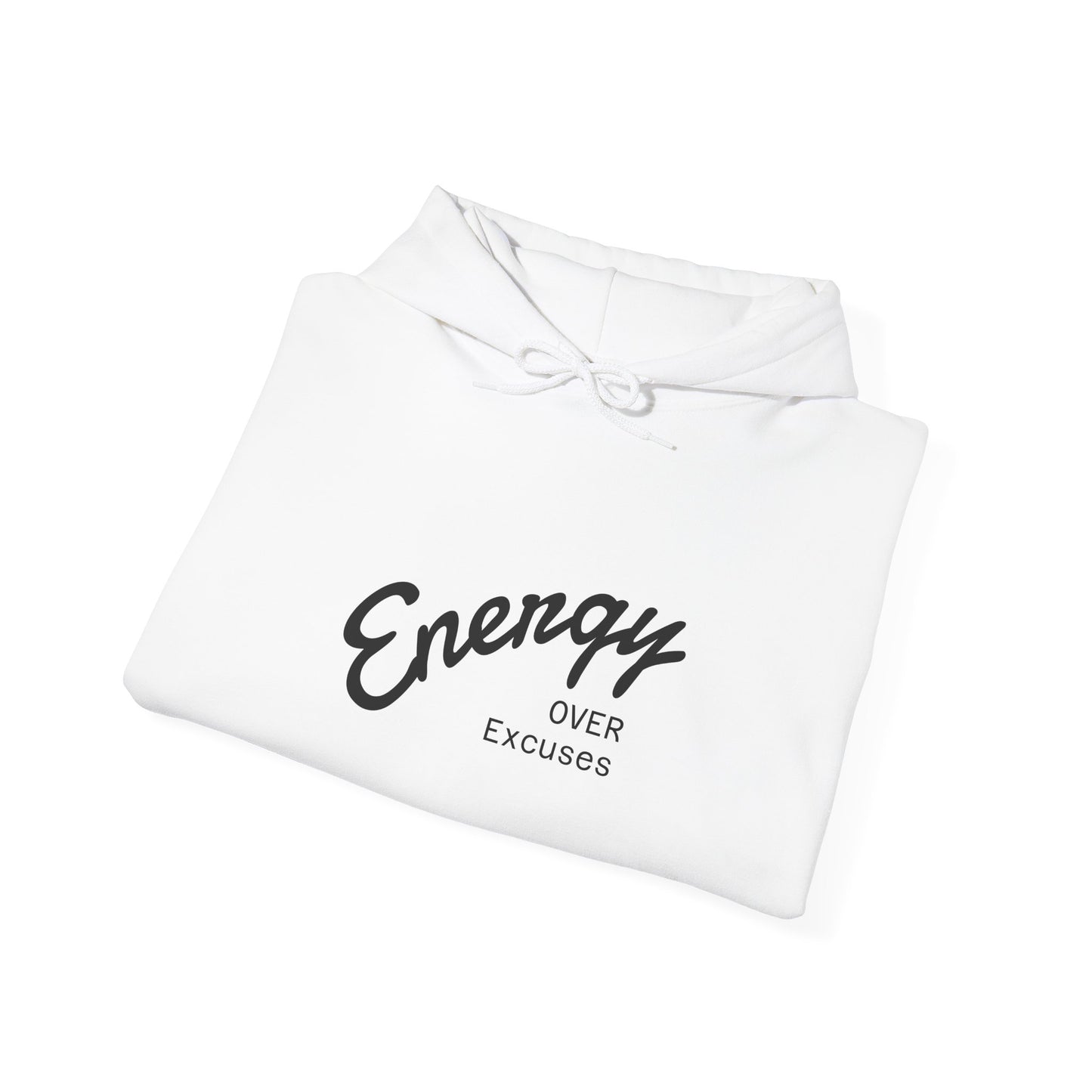 Energetic Motivation Hoodie | Unisex Heavy Blend Sweatshirt | Gift for Fitness Lovers, Casual Wear, Workout Motivation, Fall Fashion