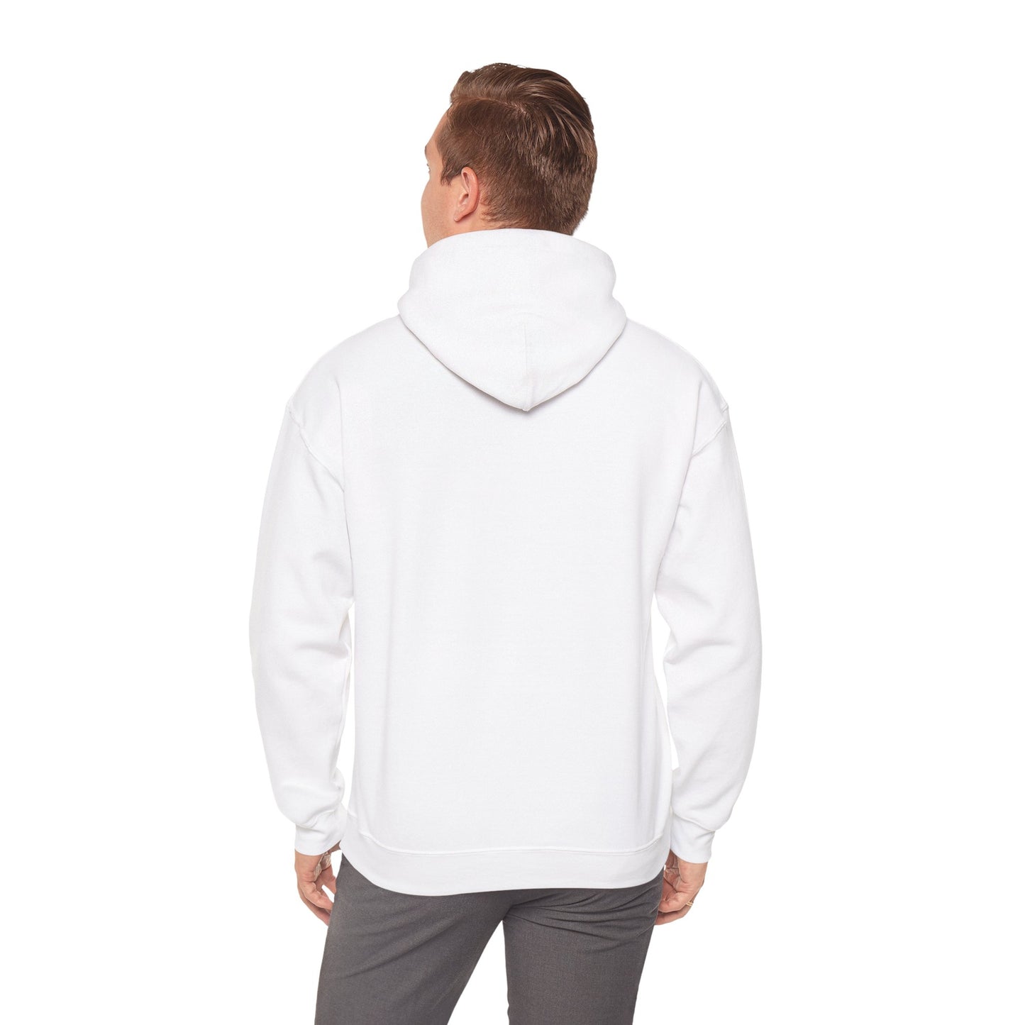 Man Progress Over Perfection - Minimalist Motivational Hoodie