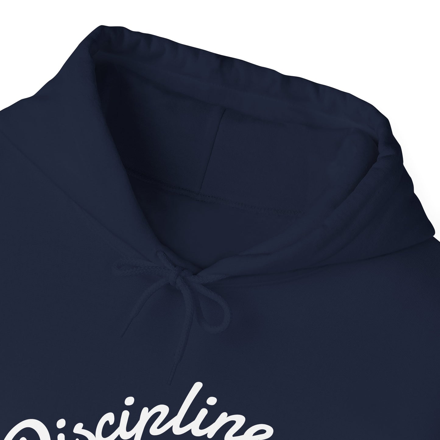 Motivational Hoodie: Discipline Over Motivation, Unisex Sweatshirt for Fitness Lovers, Cozy Gift for Athletes, Inspirational Apparel
