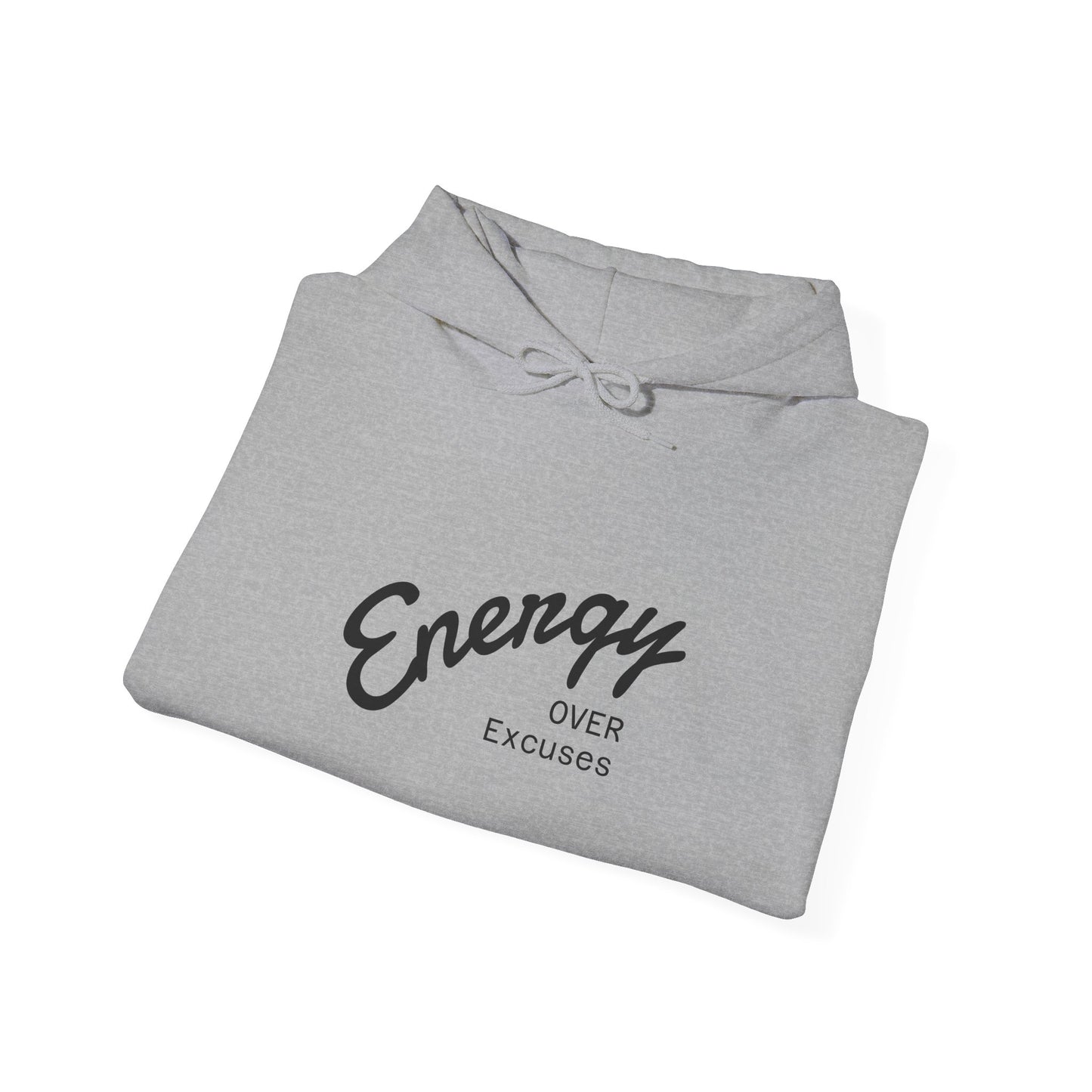 Energetic Motivation Hoodie | Unisex Heavy Blend Sweatshirt | Gift for Fitness Lovers, Casual Wear, Workout Motivation, Fall Fashion