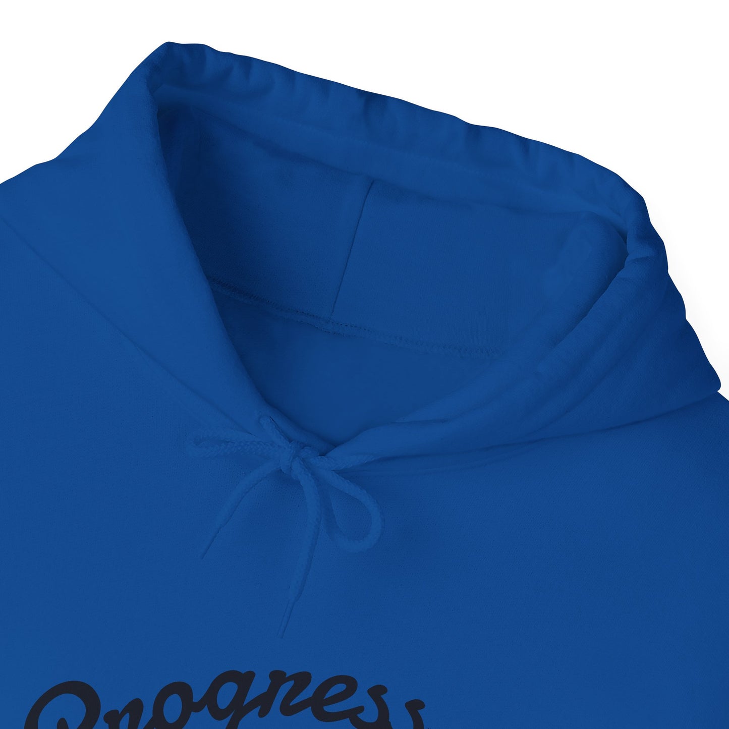 Man Progress Over Perfection - Minimalist Motivational Hoodie