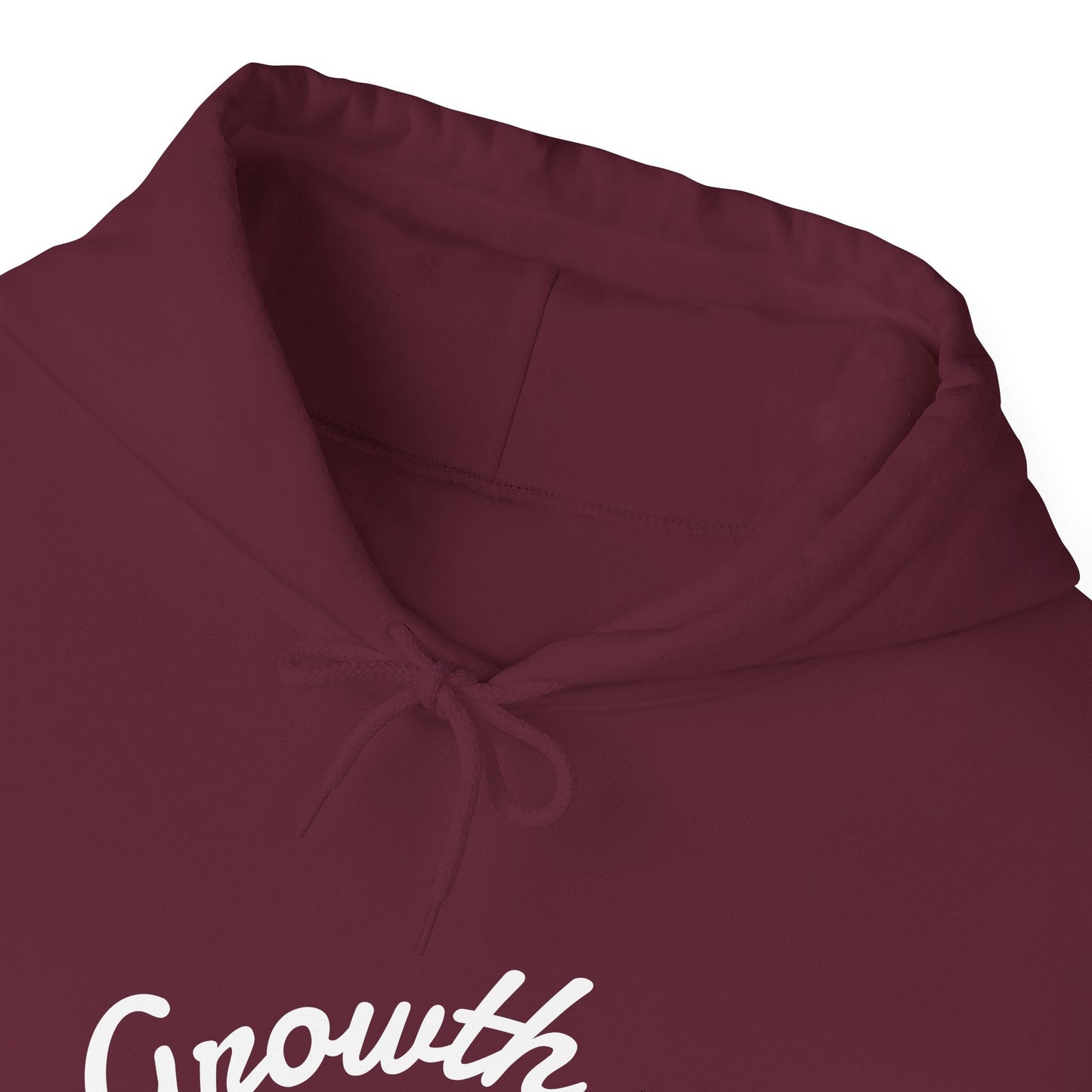 Growth Over Distraction Hoodie | Cozy Unisex Sweatshirt for Motivation, Self-Care, Gifts, Everyday Wear