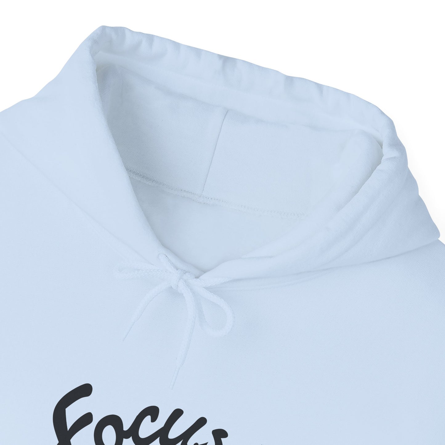 Focus Over Distraction Motivational Hoodie