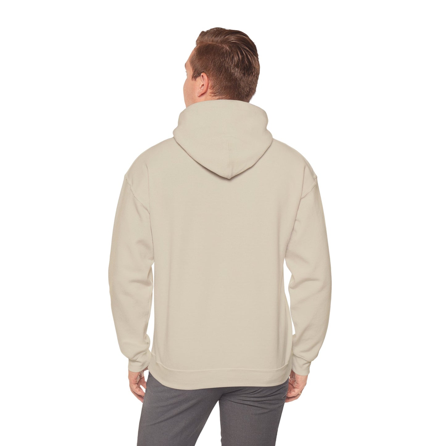 Man Progress Over Perfection - Minimalist Motivational Hoodie