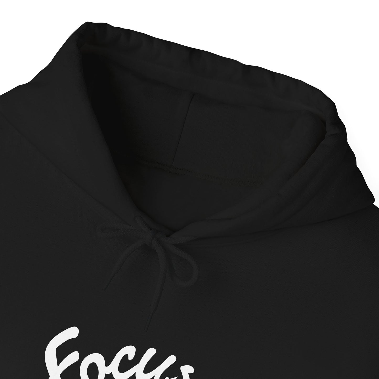 Focus Over Distraction Motivational Hoodie