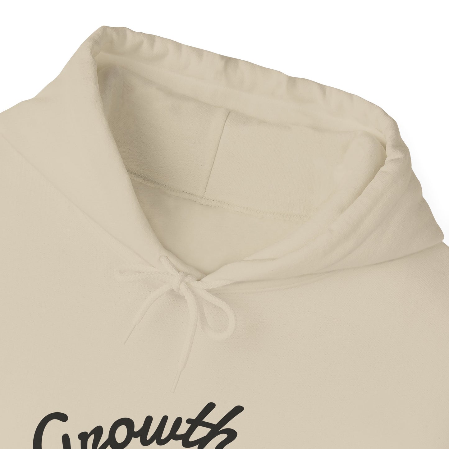 Growth Over Comfort Hoodie - Inspirational Unisex Sweatshirt for Personal Growth