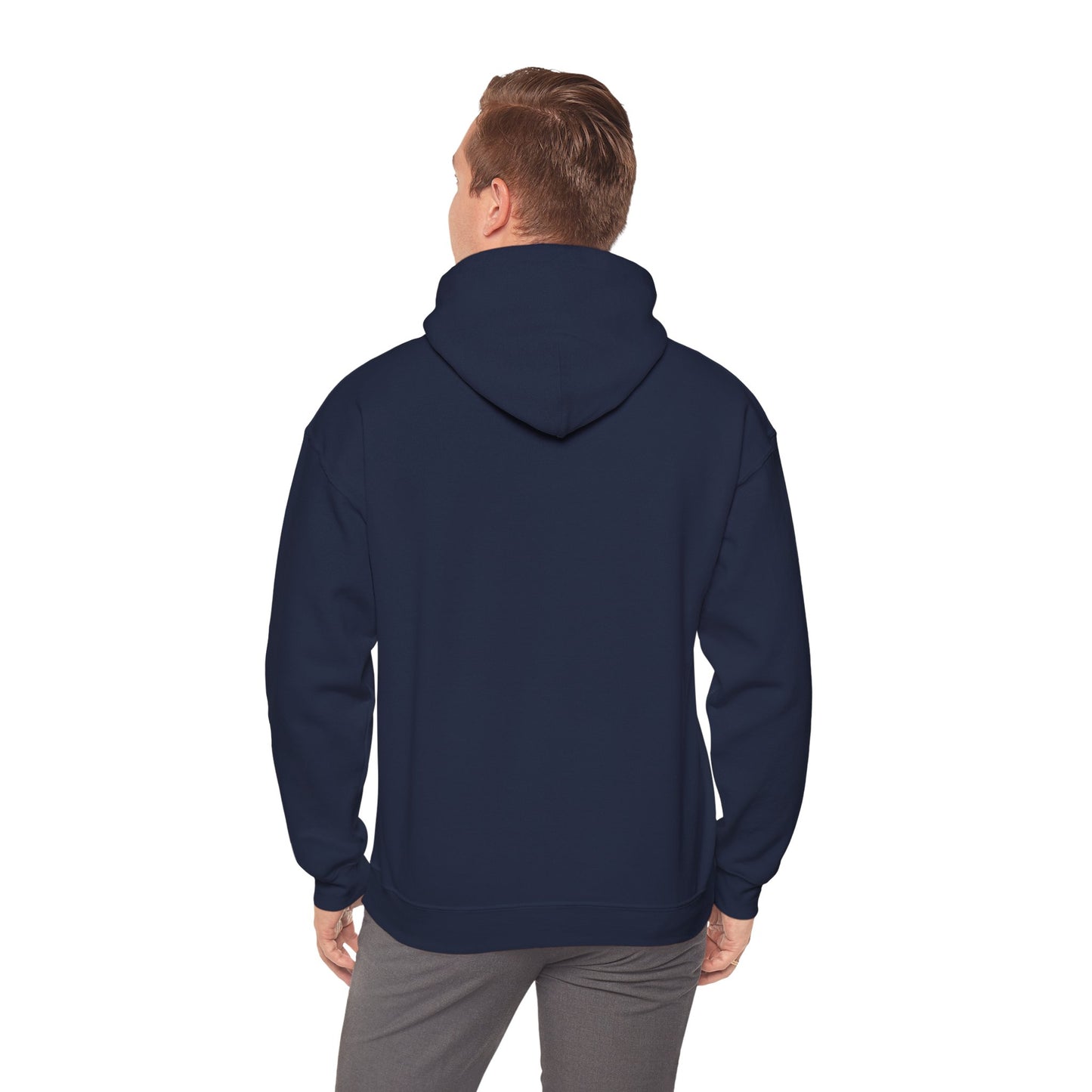 Man Progress Over Perfection - Minimalist Motivational Hoodie