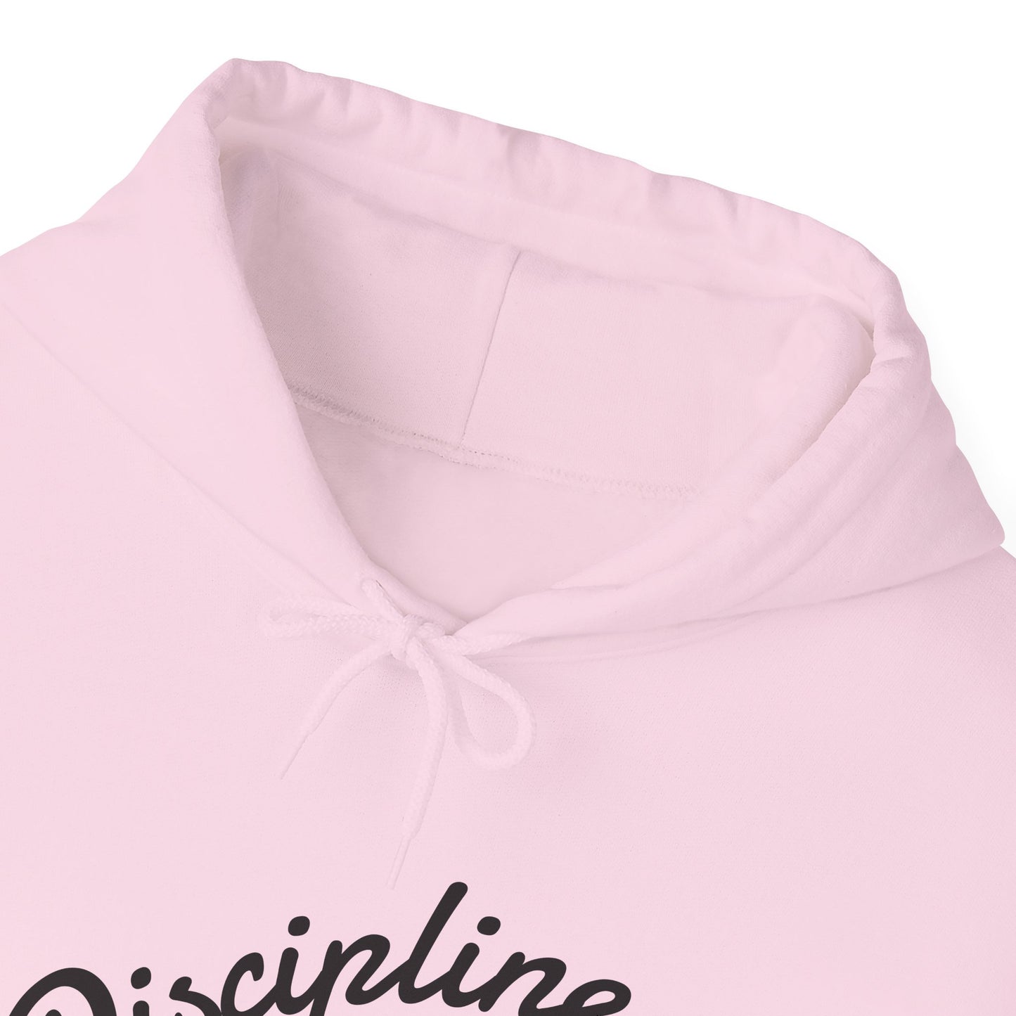 Motivational Hoodie: Discipline Over Motivation, Unisex Sweatshirt for Fitness Lovers, Cozy Gift for Athletes, Inspirational Apparel