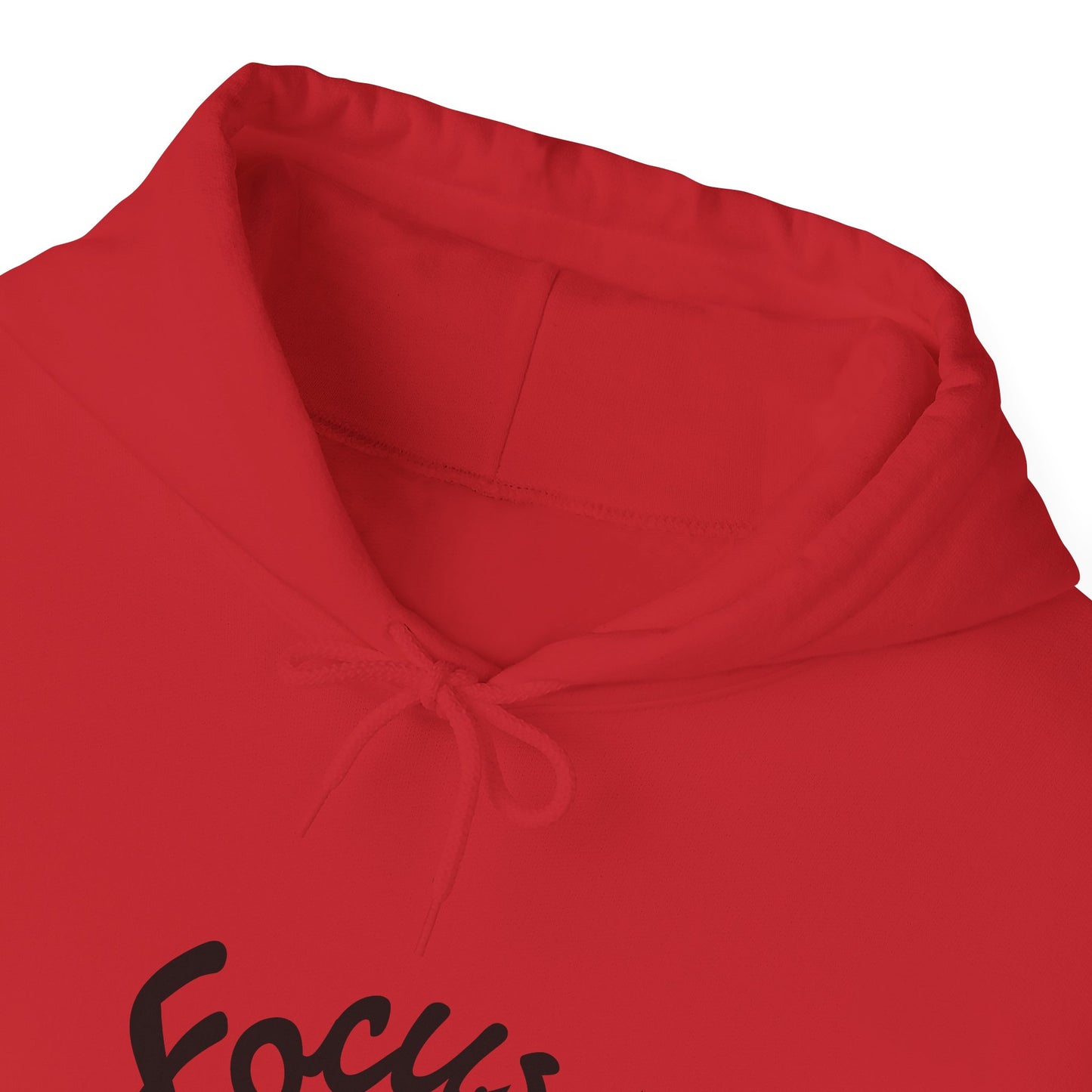 Focus Over Distraction Motivational Hoodie
