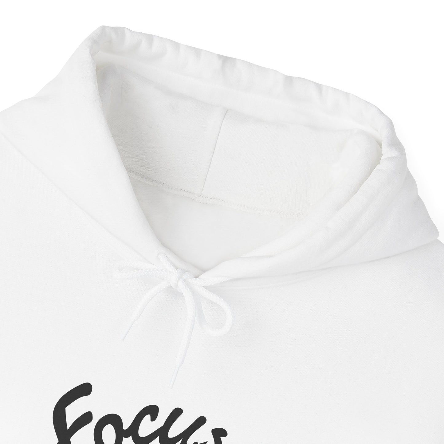 Focus Over Distraction Motivational Hoodie