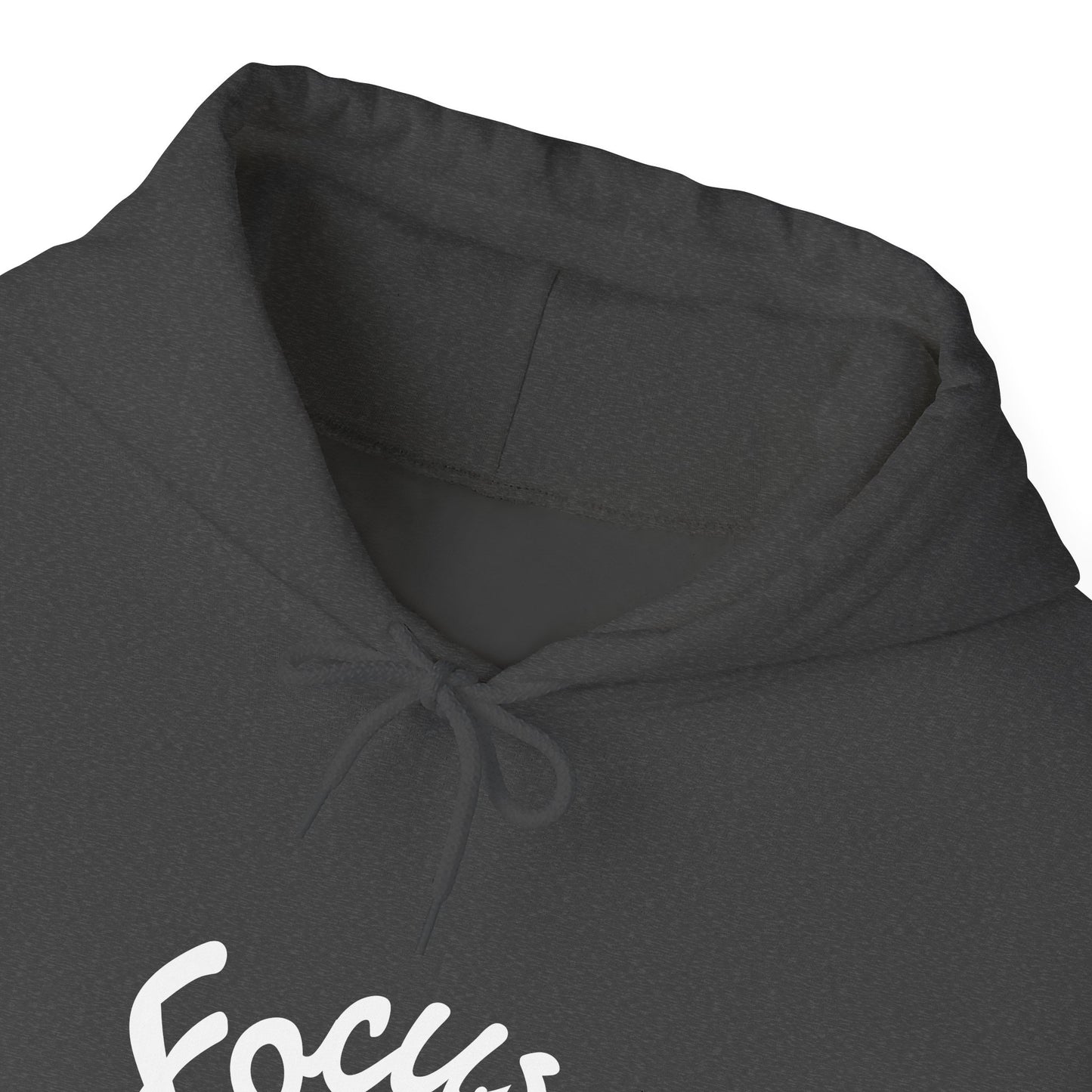 Focus Over Distraction Motivational Hoodie