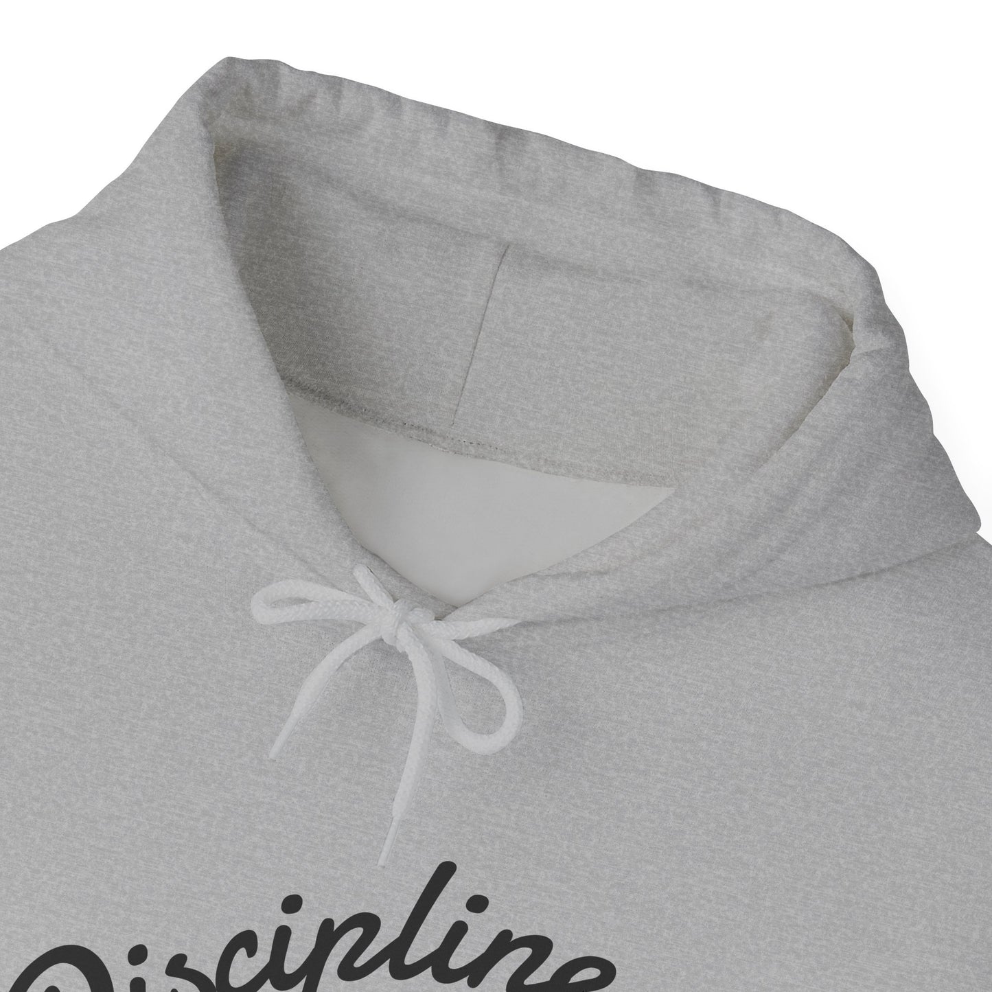 Motivational Hoodie: Discipline Over Motivation, Unisex Sweatshirt for Fitness Lovers, Cozy Gift for Athletes, Inspirational Apparel