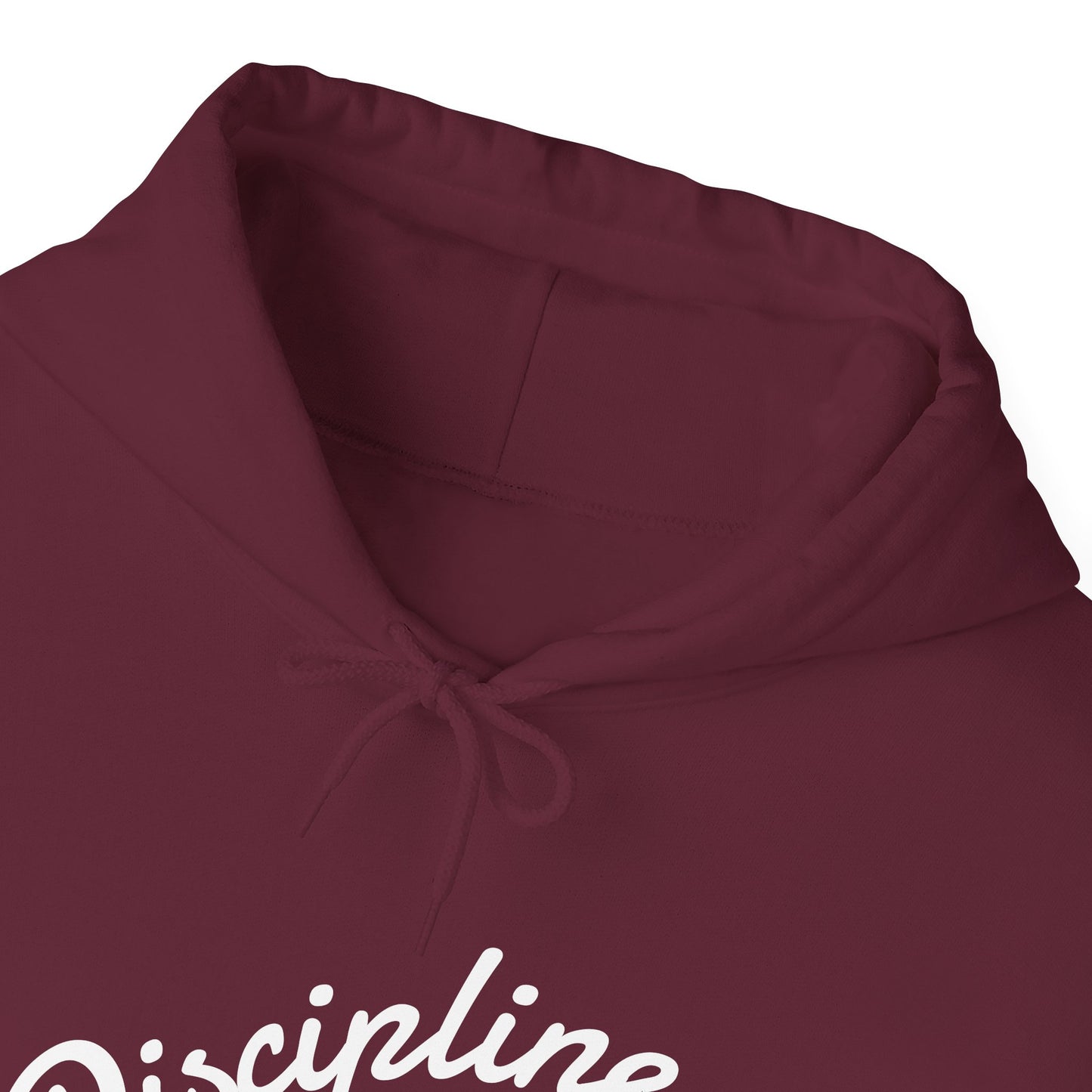 Discipline Over Motivation Hoodie, Unisex Sweatshirt, Cozy Gift for Athletes, Motivational Fashion, Inspirational Apparel