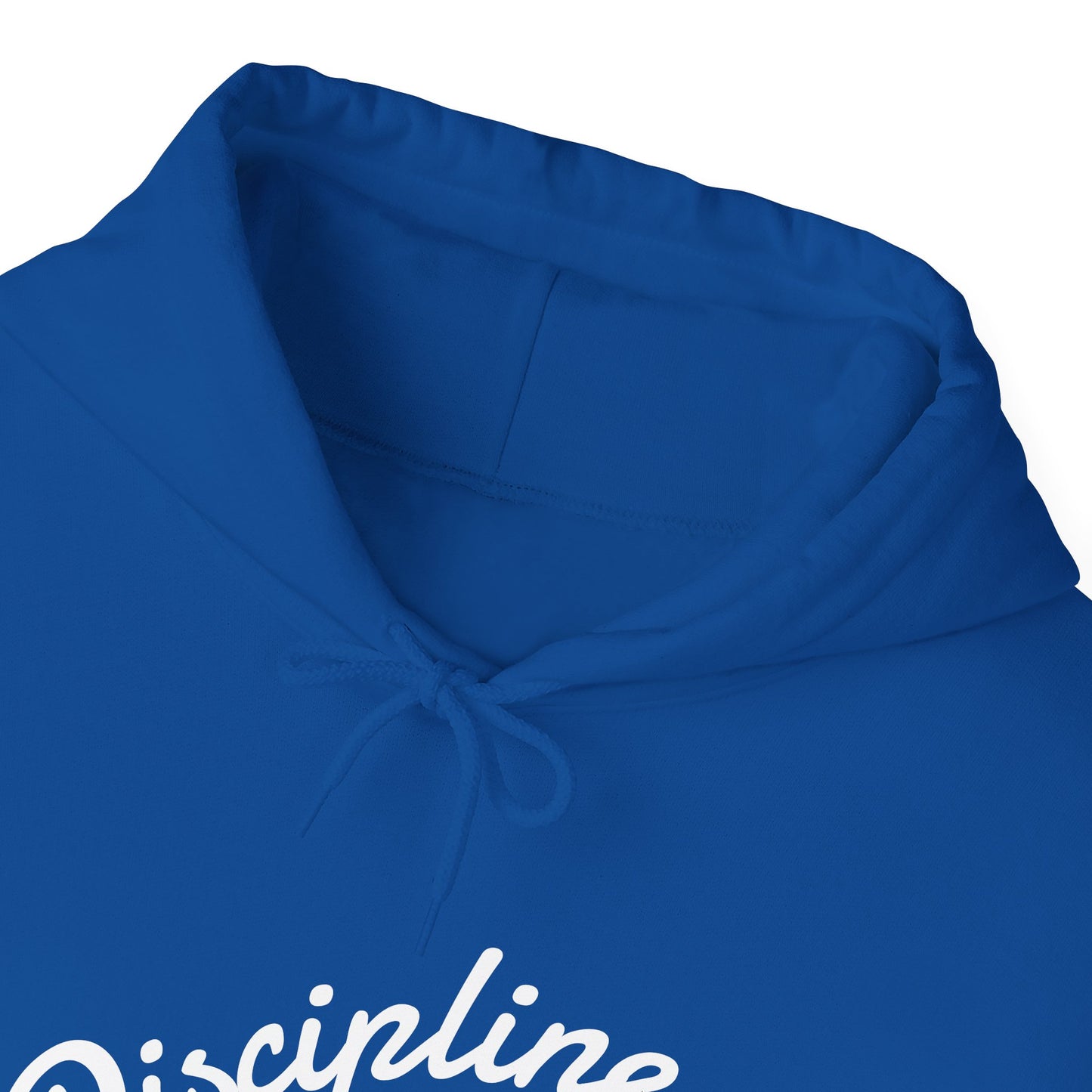 Motivational Hoodie: Discipline Over Motivation, Unisex Sweatshirt for Fitness Lovers, Cozy Gift for Athletes, Inspirational Apparel