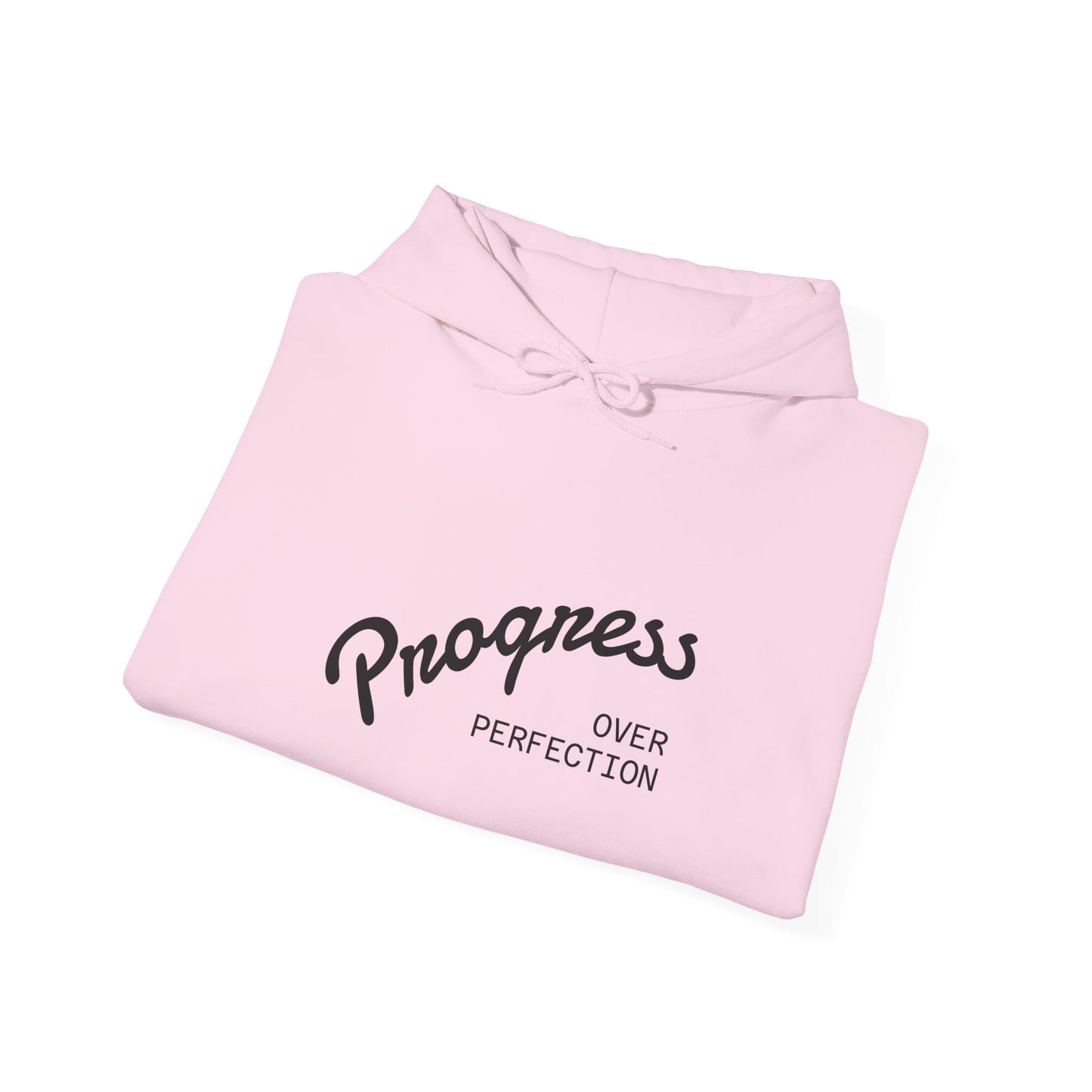 Progress Over Perfection Hoodie- Motivational Streetwear