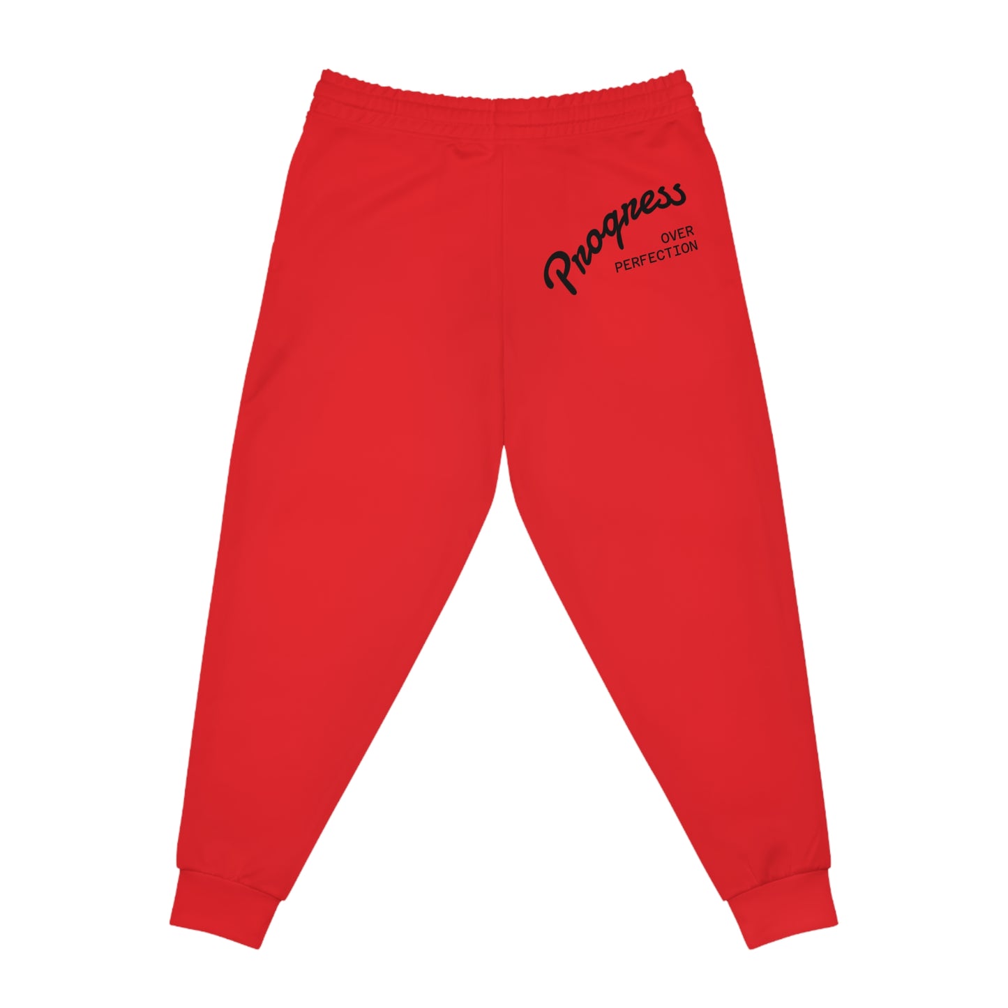 Sporty Red Joggers, Comfortable Athletic Pants for Workouts, Casual Everyday Wear, Perfect for Fitness Enthusiasts, Gift for Holidays