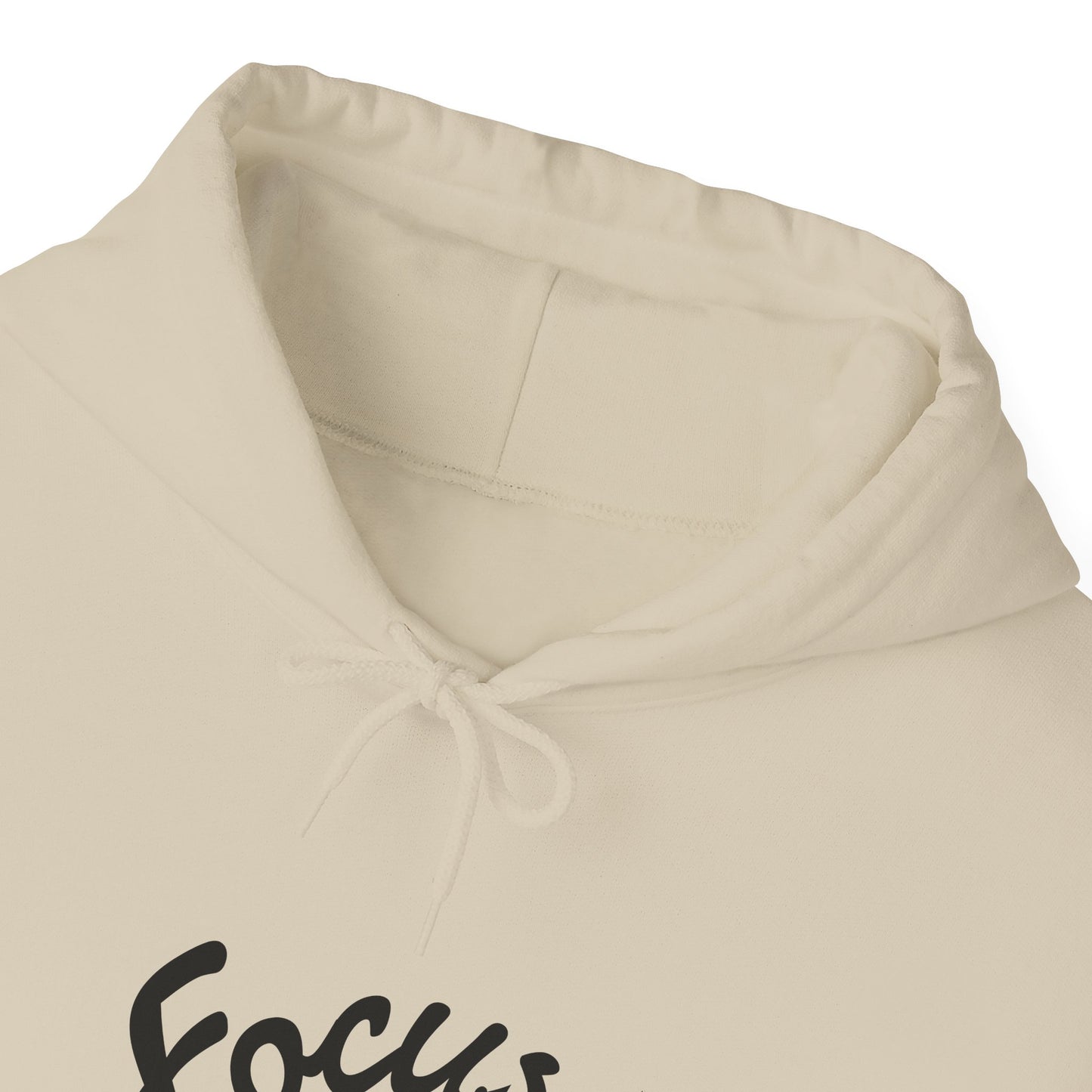 Focus Over Distraction Motivational Hoodie