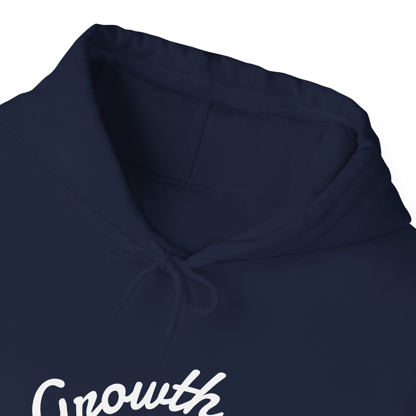 Growth Over Distraction Hoodie | Cozy Unisex Sweatshirt for Motivation, Self-Care, Gifts, Everyday Wear