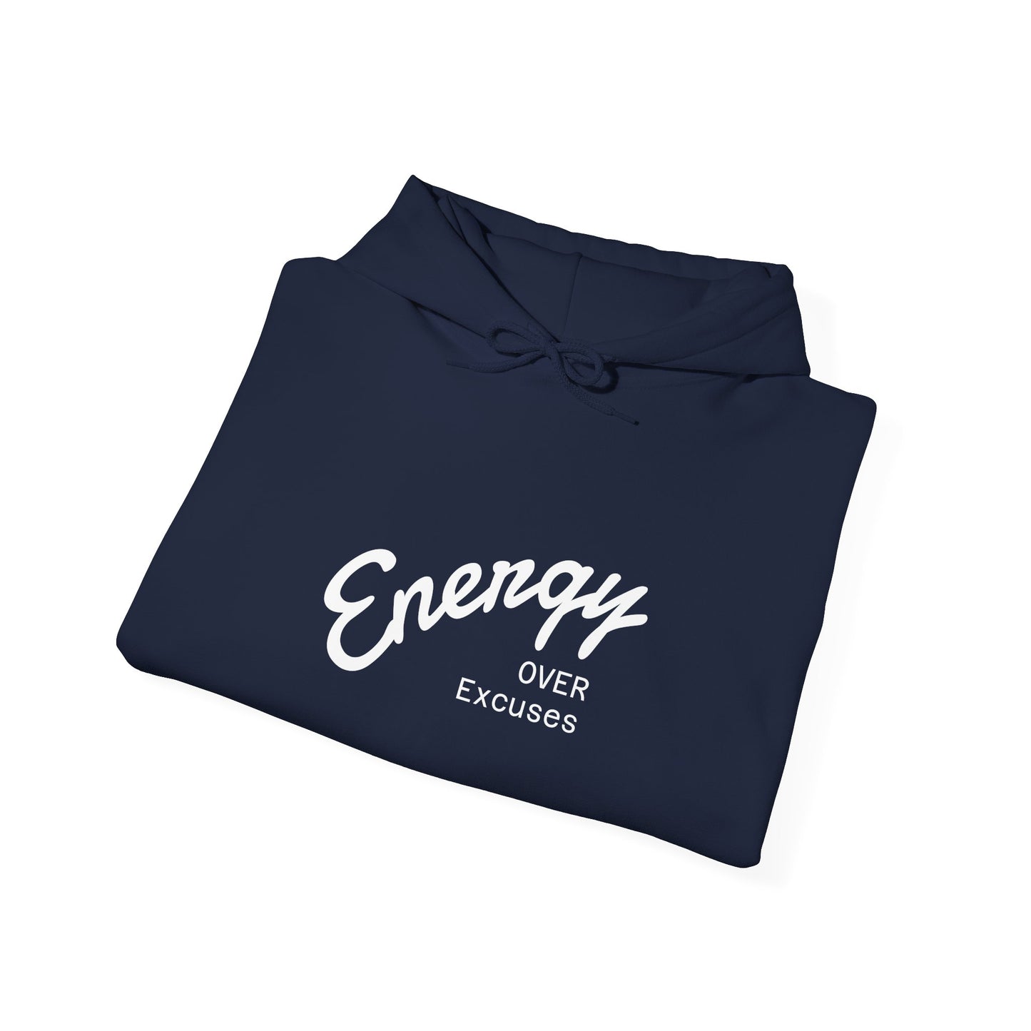 Energetic Motivation Hoodie | Unisex Heavy Blend Sweatshirt | Gift for Fitness Lovers, Casual Wear, Workout Motivation, Fall Fashion