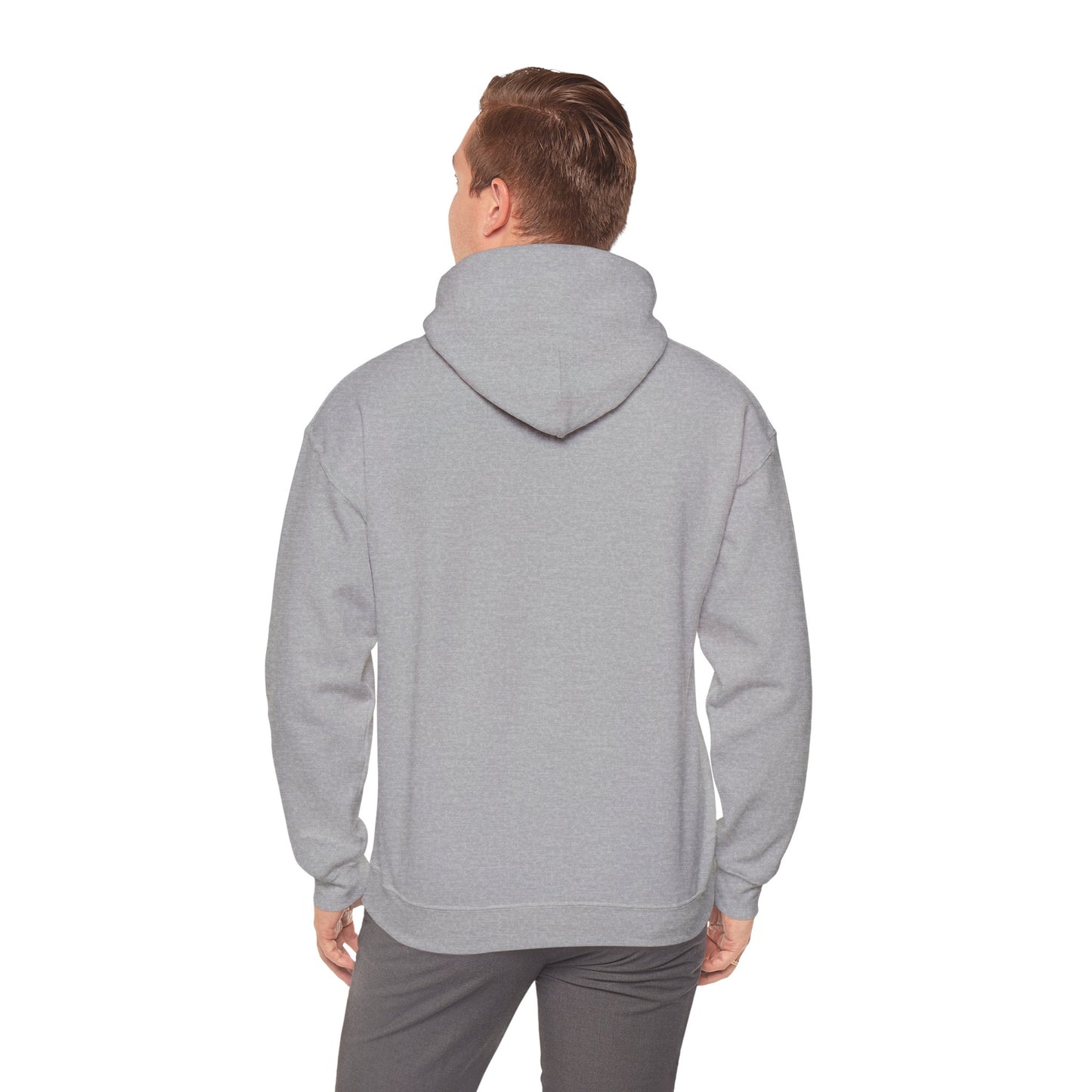 Man Progress Over Perfection - Minimalist Motivational Hoodie