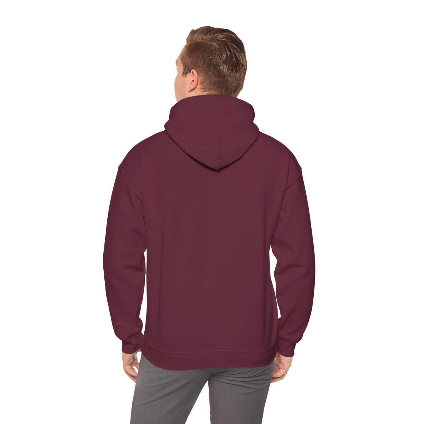Man Progress Over Perfection - Minimalist Motivational Hoodie