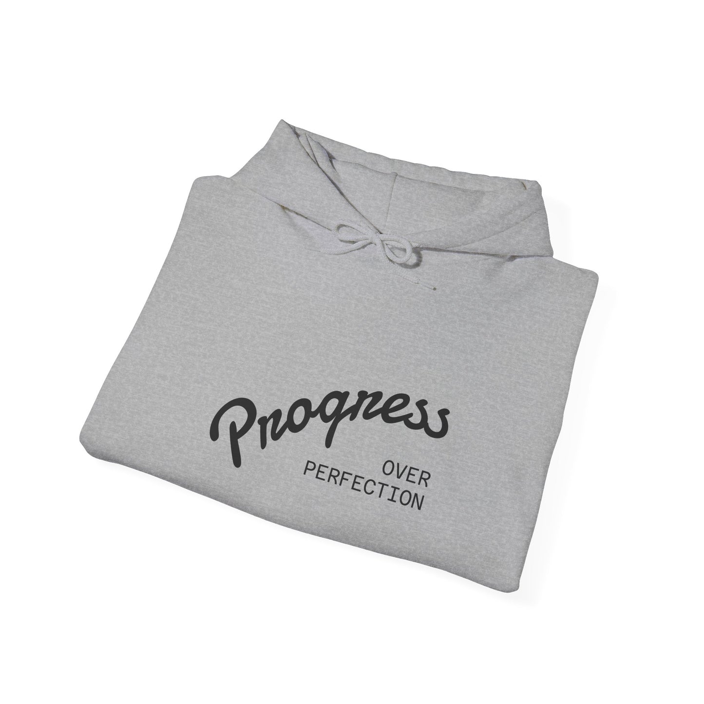 Progress Over Perfection Hoodie- Motivational Streetwear