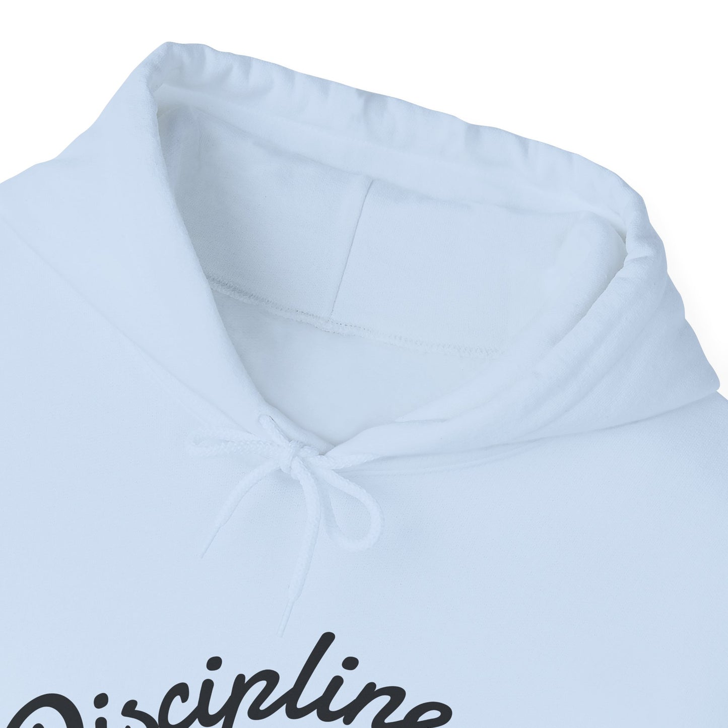 Discipline Over Motivation Hoodie, Unisex Sweatshirt, Cozy Gift for Athletes, Motivational Fashion, Inspirational Apparel