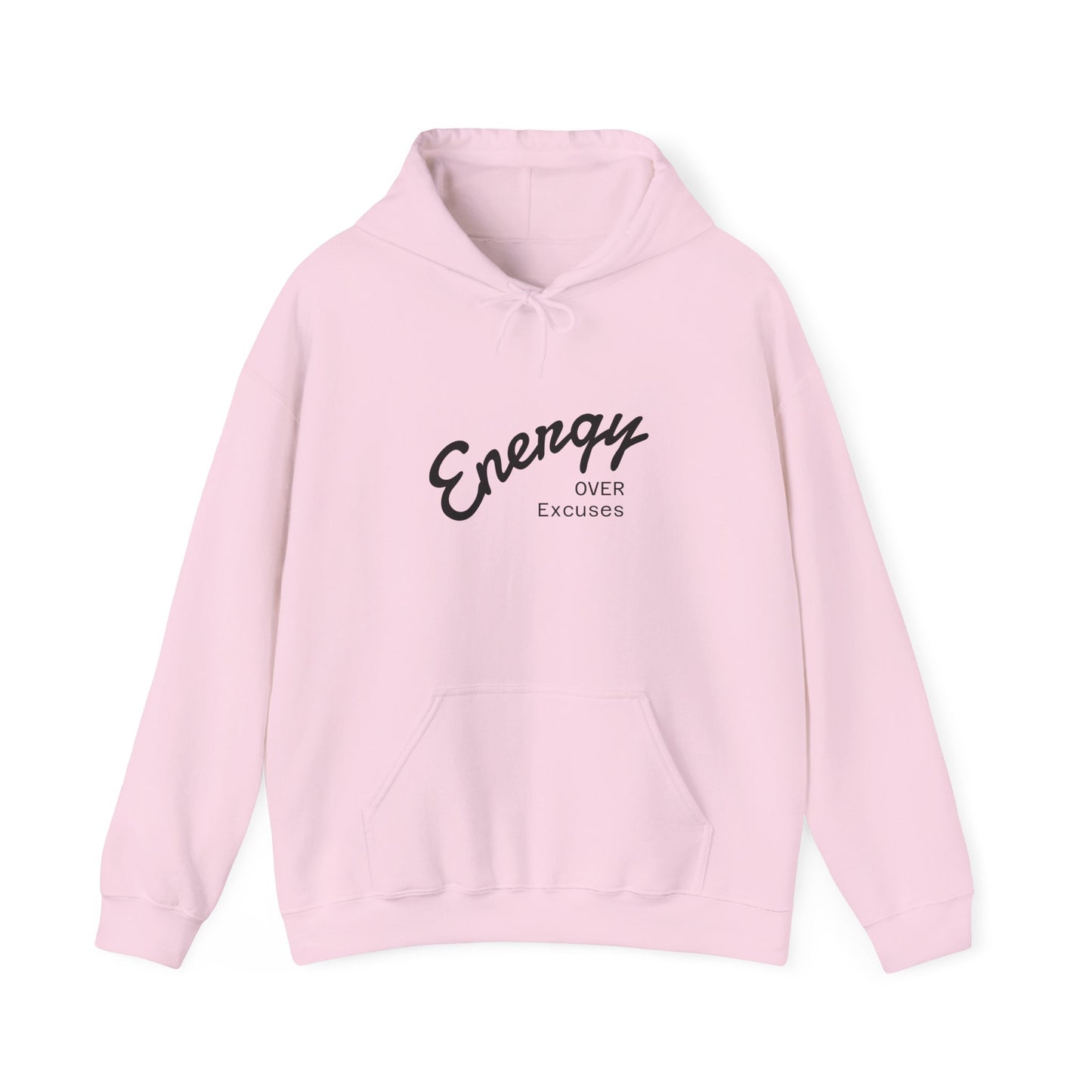 Energetic Motivation Hoodie | Unisex Heavy Blend Sweatshirt | Gift for Fitness Lovers, Casual Wear, Workout Motivation, Fall Fashion