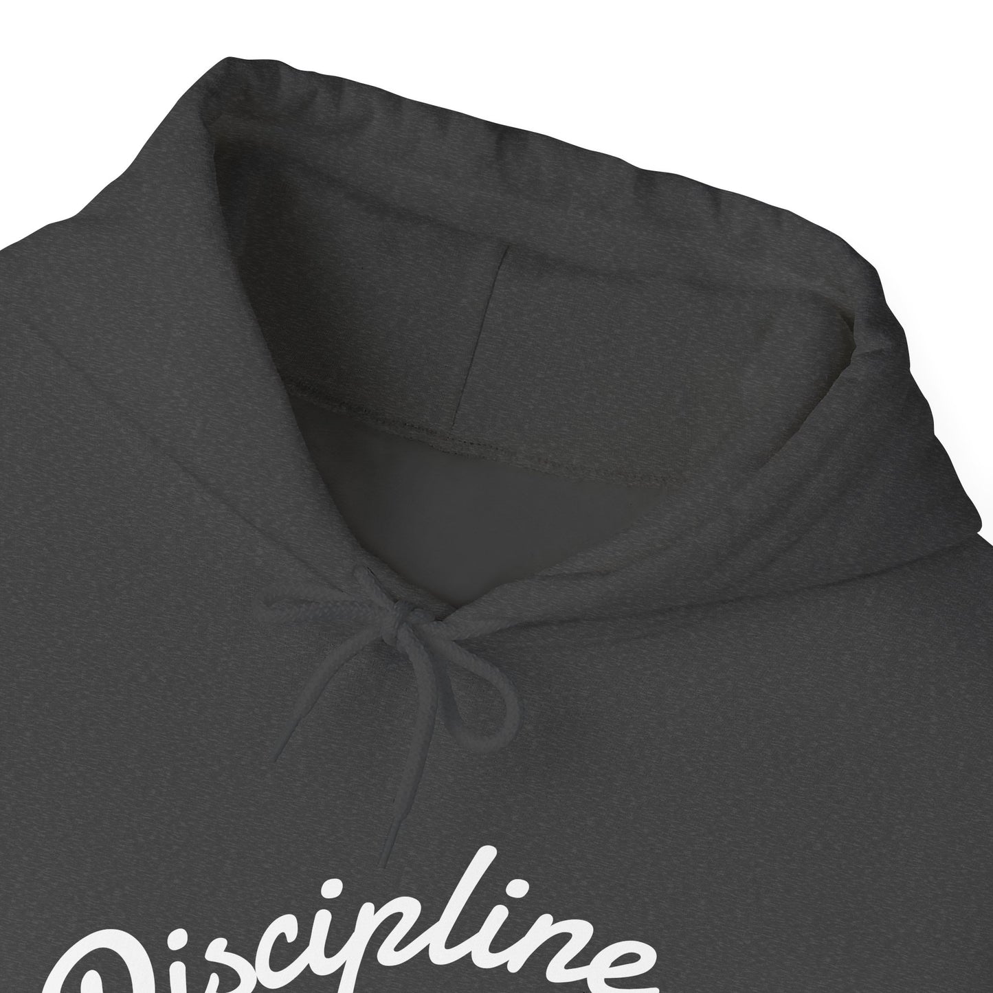 Motivational Hoodie: Discipline Over Motivation, Unisex Sweatshirt for Fitness Lovers, Cozy Gift for Athletes, Inspirational Apparel