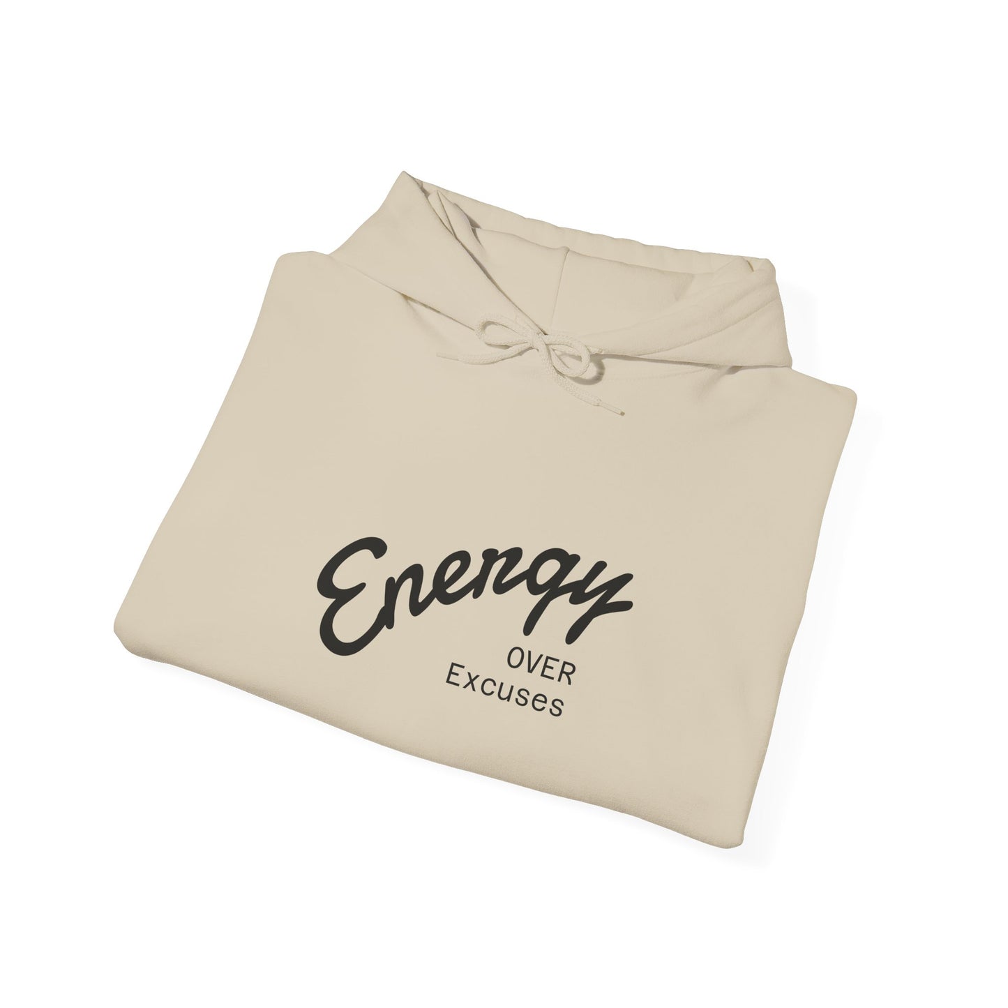 Energetic Motivation Hoodie | Unisex Heavy Blend Sweatshirt | Gift for Fitness Lovers, Casual Wear, Workout Motivation, Fall Fashion