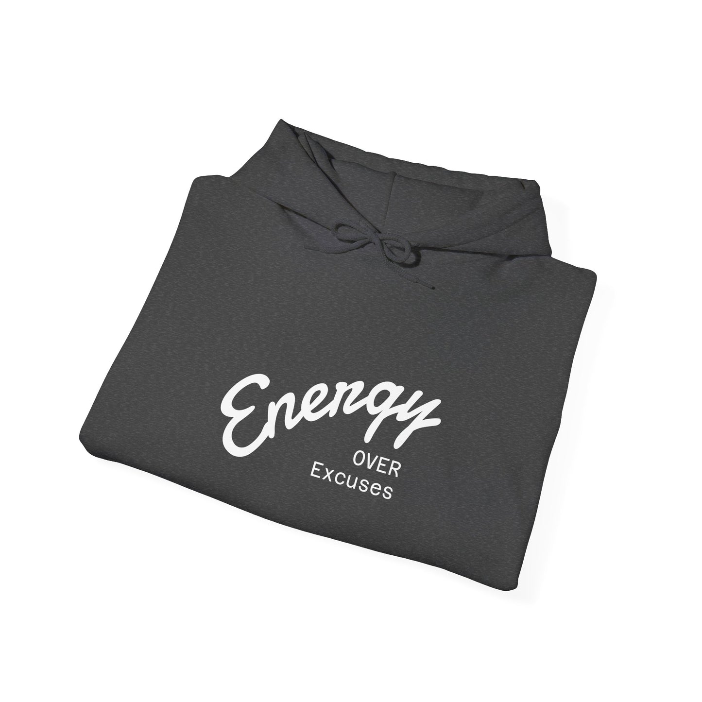 Energetic Motivation Hoodie | Unisex Heavy Blend Sweatshirt | Gift for Fitness Lovers, Casual Wear, Workout Motivation, Fall Fashion