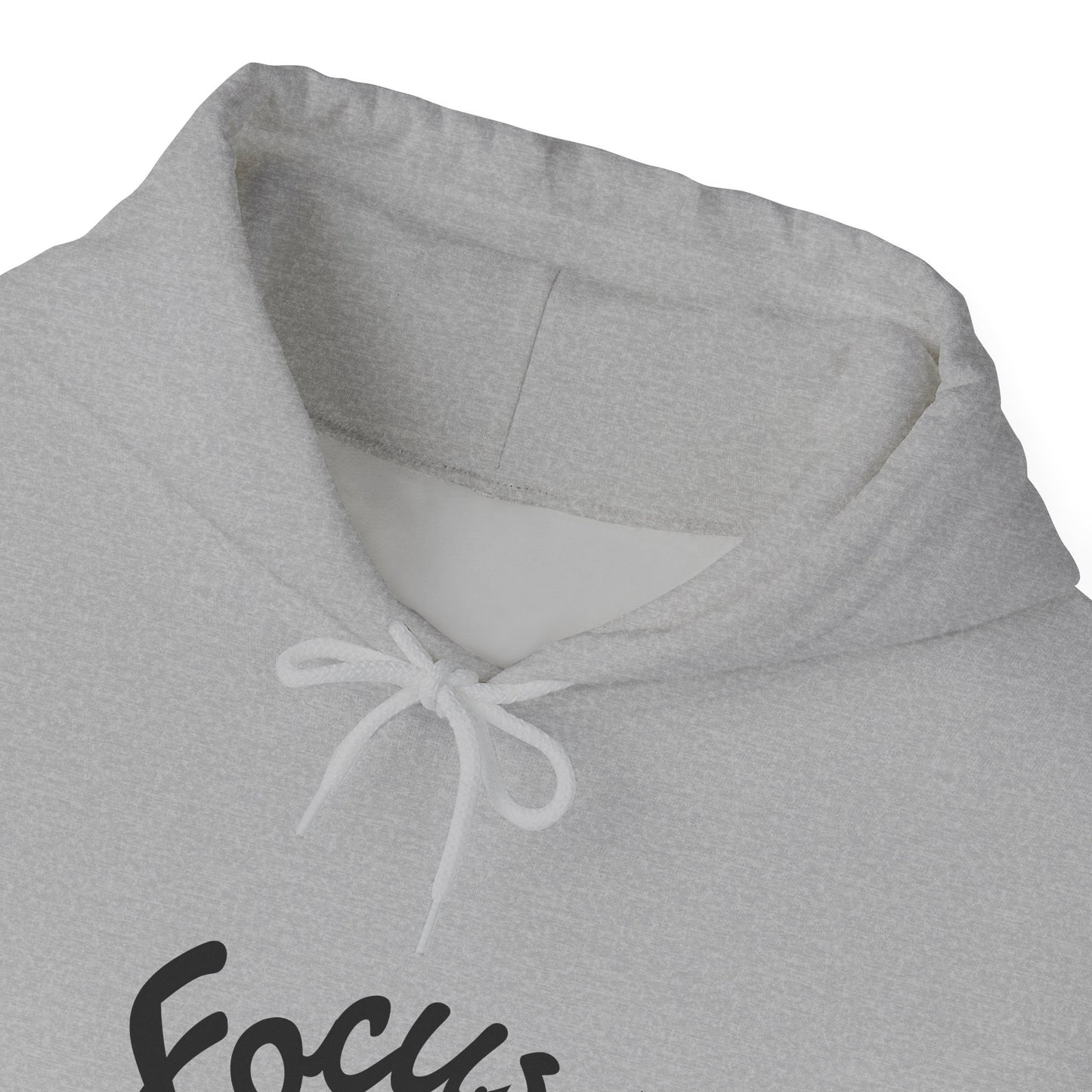 Focus Over Distraction Motivational Hoodie
