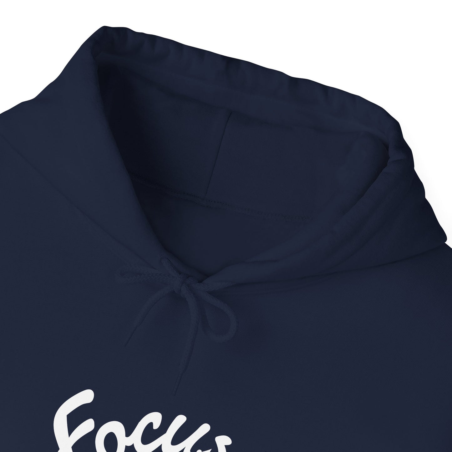 Focus Over Distraction Motivational Hoodie