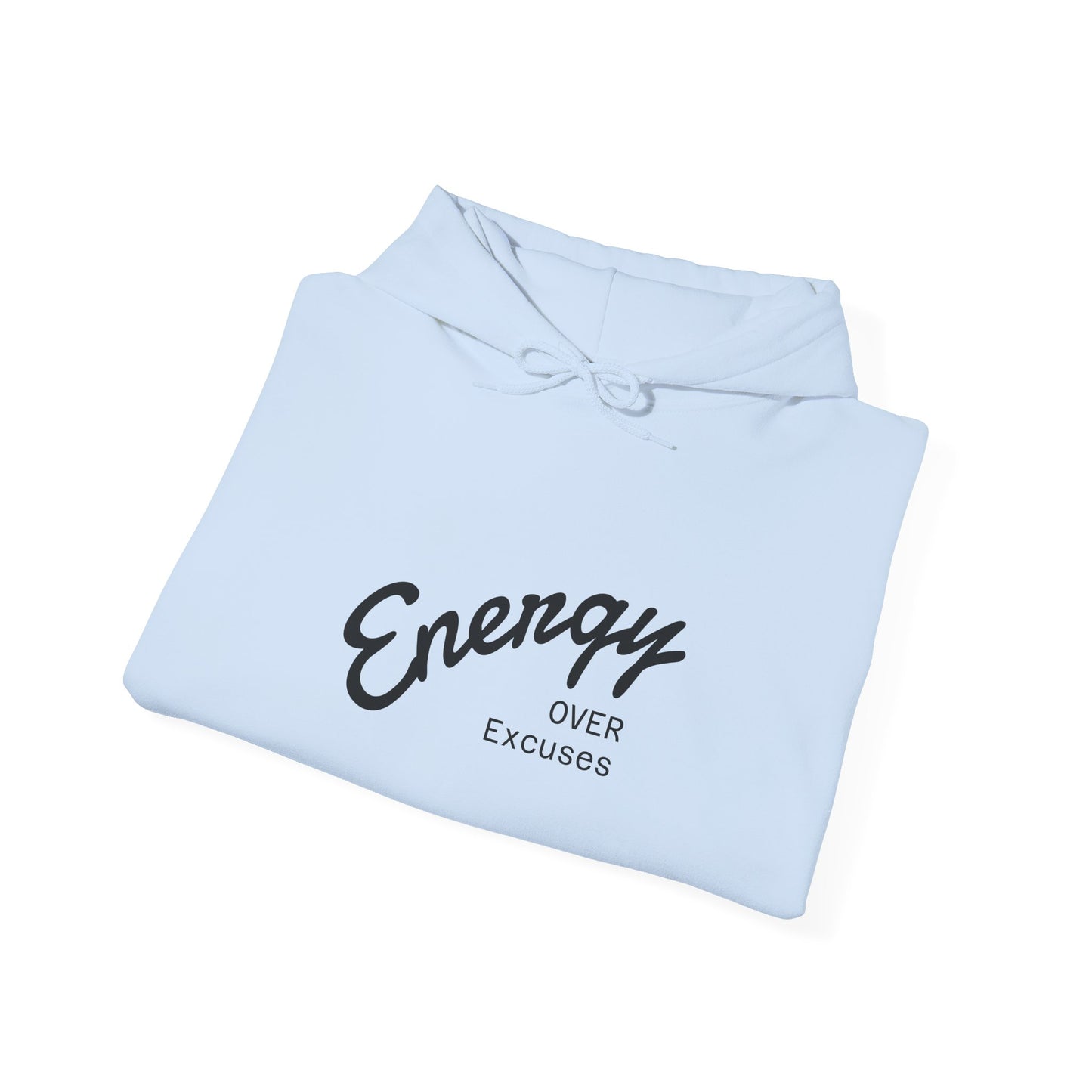 Energetic Motivation Hoodie | Unisex Heavy Blend Sweatshirt | Gift for Fitness Lovers, Casual Wear, Workout Motivation, Fall Fashion