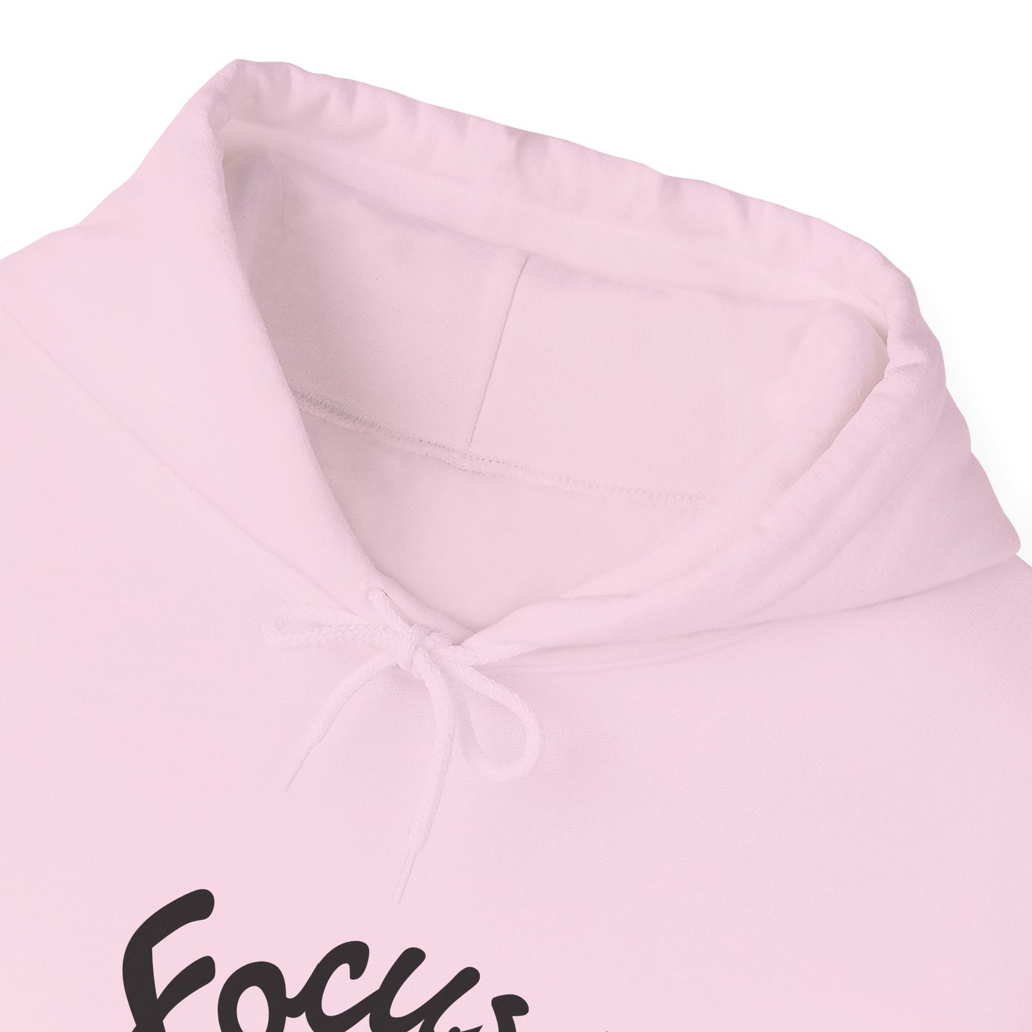 Focus Over Distraction Motivational Hoodie