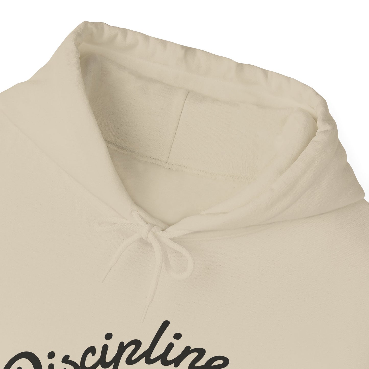 Discipline Over Motivation Hoodie, Unisex Sweatshirt, Cozy Gift for Athletes, Motivational Fashion, Inspirational Apparel