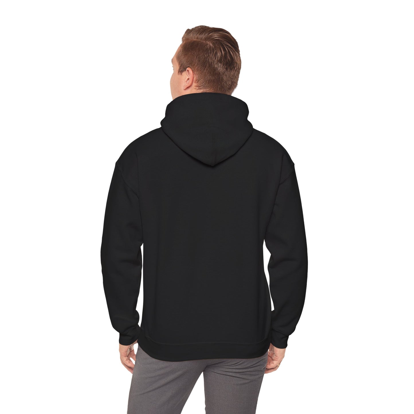 Man Progress Over Perfection - Minimalist Motivational Hoodie